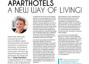 ApartHotel! A new way of Living!